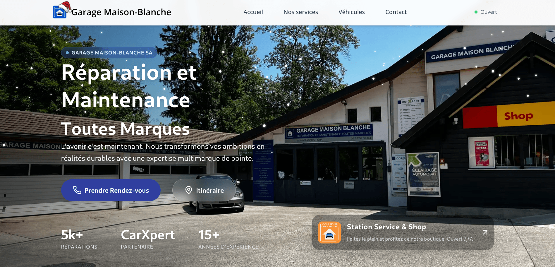 Project Garage Maison-Blanche