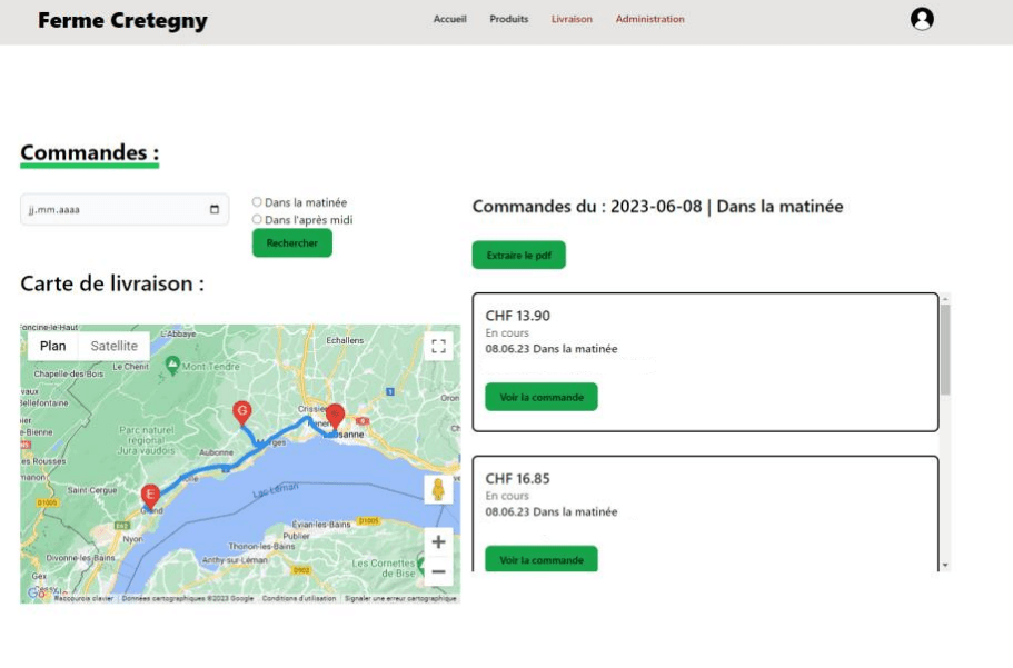 Project livraisons-locales